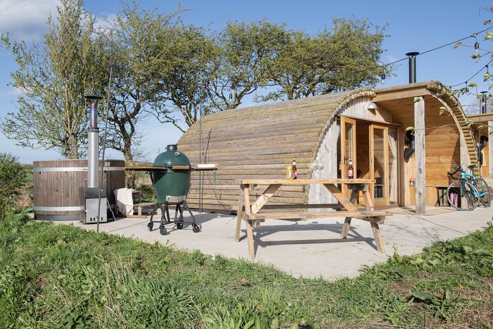 Hut for 2 people, with garden in Yorkshire