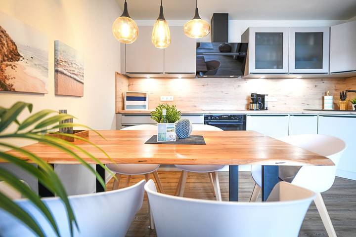 Ferienwohnung für 5 Personen, mit Balkon und Sauna