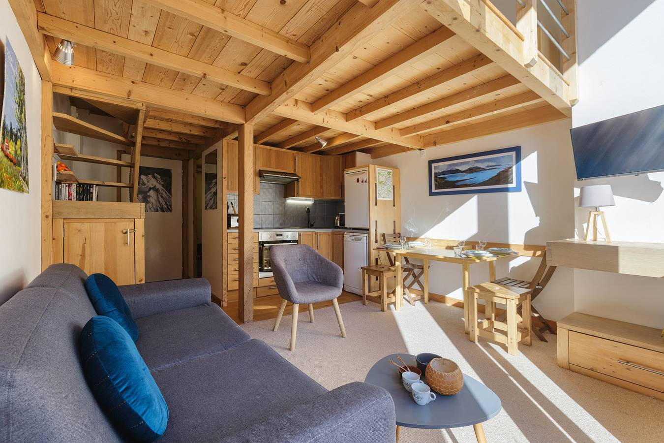 Ganze Wohnung, Résidence Grand Roc - Campanules 413 in Argentière, Chamonix