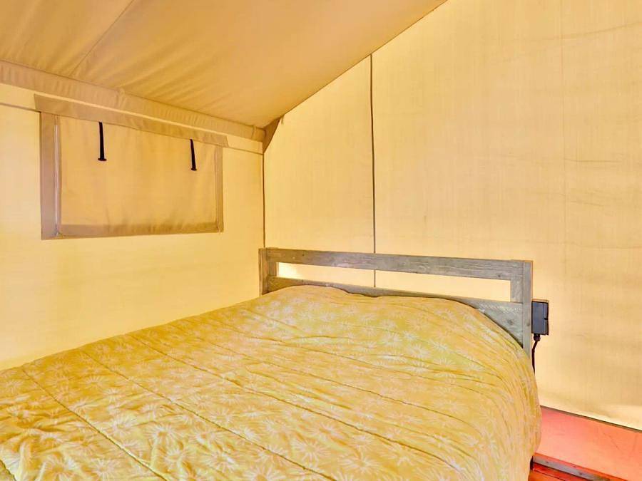 Camping L'Etang d'Ardy - Lodge 5 personnes - Lodge Safari 3 Pièces 5 Personnes + Tv in Saint-Paul-lès-Dax, Région de Dax