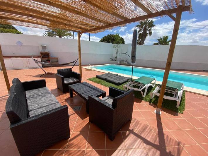 Apartment for 2 people, with Terrace and Pool in Nazaret