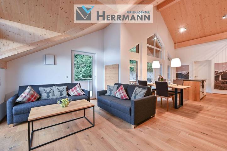 Ferienwohnung für 4 Personen, mit Balkon und Sauna sowie Ausblick in Pfronten