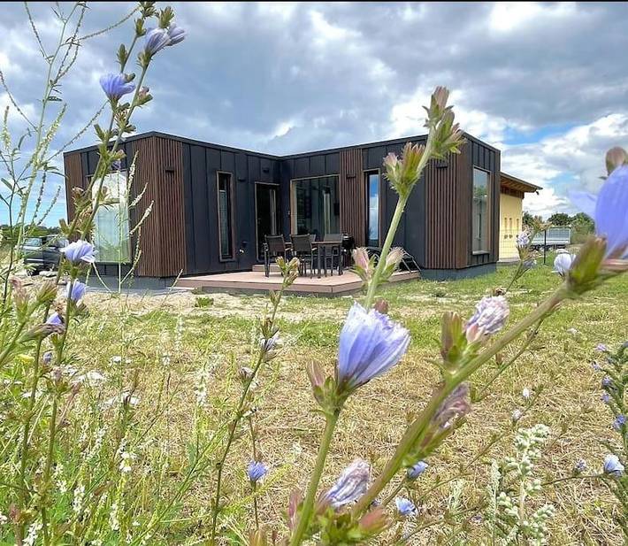 Ferienhaus für 5 Personen, mit Terrasse und Garten