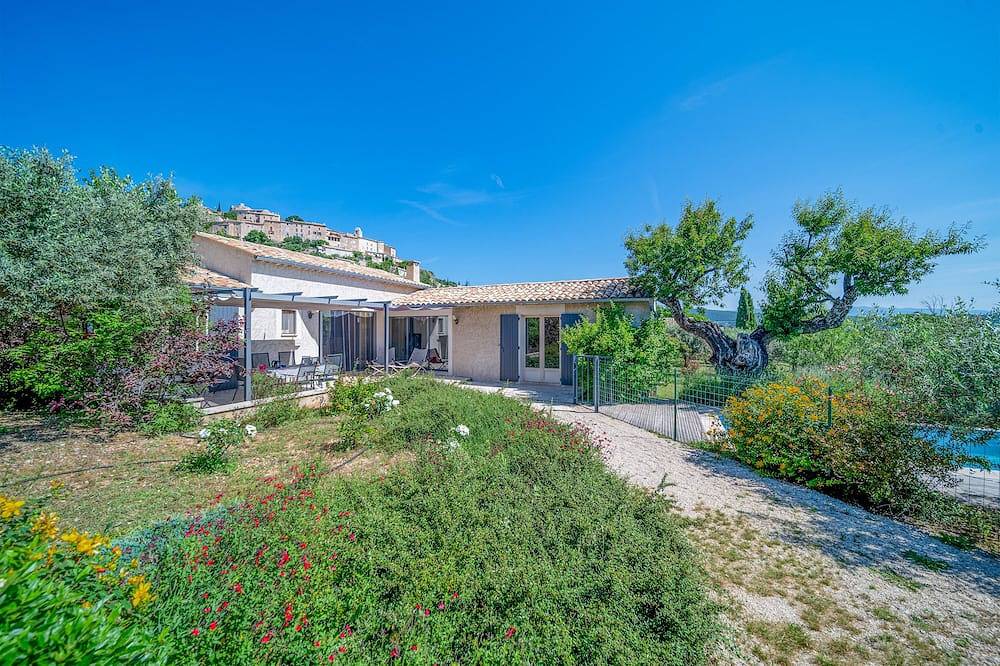 Neues, helles Haus mit beheiztem Privatpool im Herzen der Provence in Simiane-la-Rotonde, Forcalquier und Umgebung