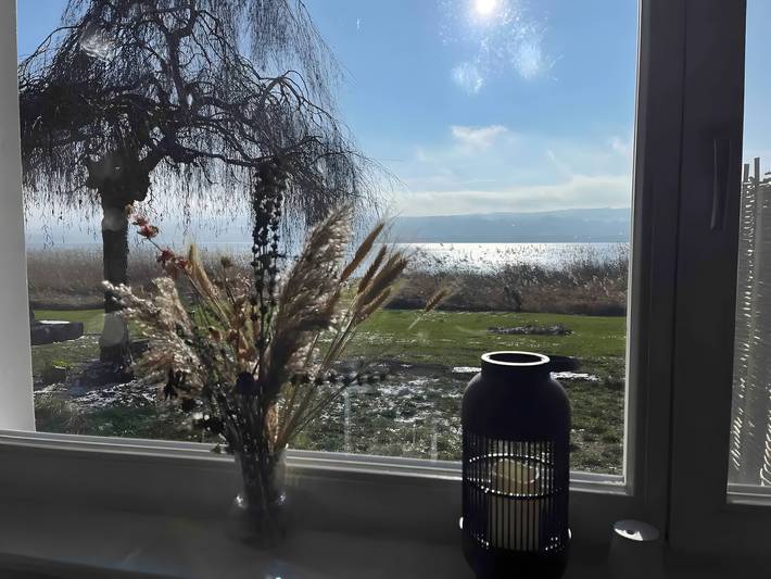 Ferienwohnung für 2 Personen, mit Seeblick und Garten sowie Sauna in Untersee - 2