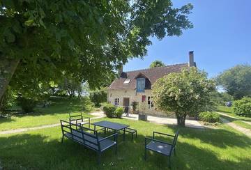 Gîte pour 5 personnes, avec jardin et vue, animaux acceptés à Gehée