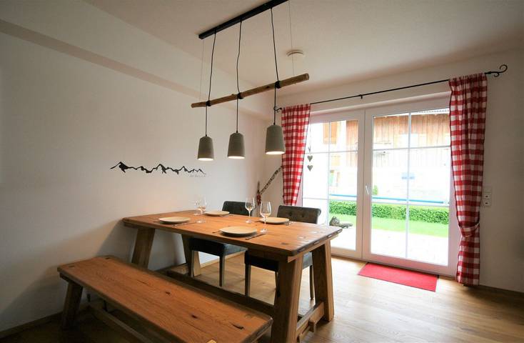 Ferienwohnung für 4 Personen, mit Terrasse und Garten sowie Ausblick in Schwangau - 4