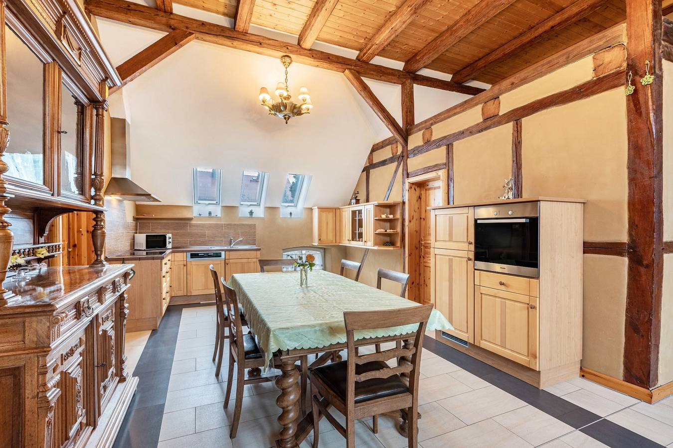 Ganze Wohnung, Ferienwohnung Nr. 6 Eiche" mit Gemeinschaftsgarten und Wi-Fi in Krostitz, Nordsachsen