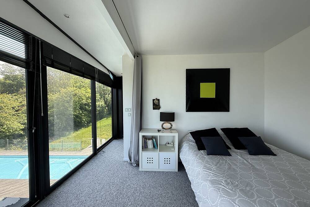 La Villa Quartz, piscine, vue panoramique sur mer in Varengeville-sur-Mer, Région de Dieppe