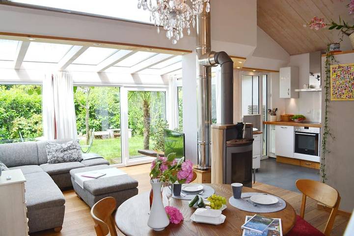 Ferienhaus für 4 Personen, mit Garten und Terrasse in Prien