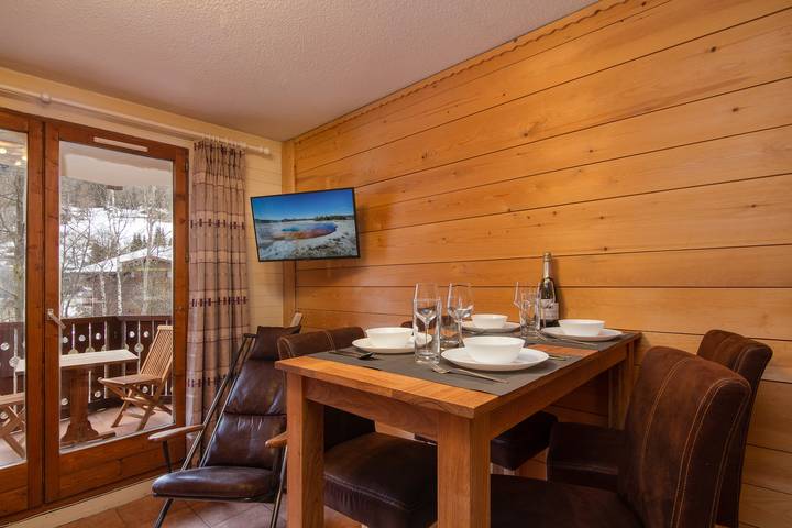 Gîte pour 3 personnes, avec balcon, adapté aux familles à Les Houches - 4