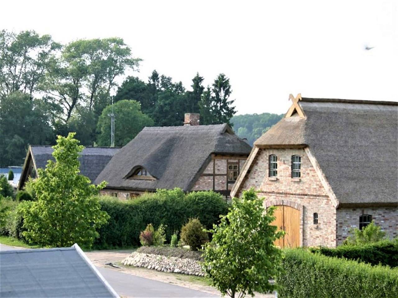 Ganze Ferienwohnung, Landhauswohnungen Mitten auf Rügen - Wohnung Steuerbord - Fewo Gartenseite Steuerbord mit Infrarotsauna in Thesenvitz, Bergen auf Rügen