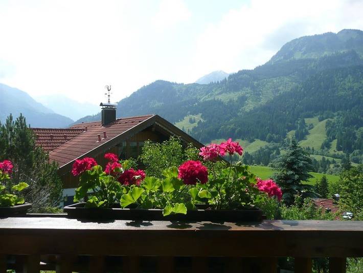 Ferienwohnung für 2 Personen, mit Balkon und Garten in Vorderhindelang - 4
