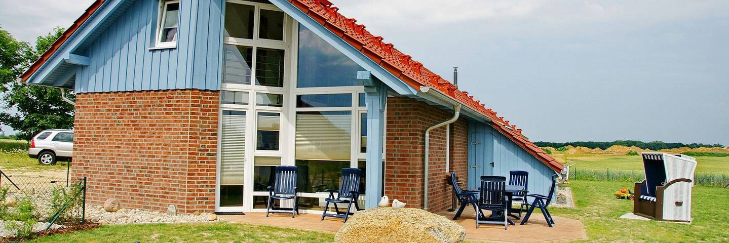 Ferienhaus für 6 Personen, mit Terrasse und Sauna