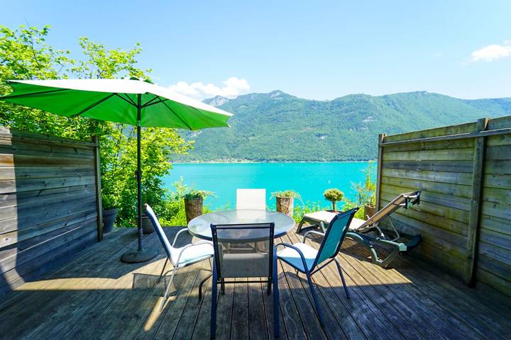 Gîte pour 4 personnes, avec vue sur le lac sur le Lac d'Annecy - 2