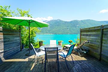 Holiday Apartment for 4 People in Doussard, Haute-Savoie, Photo 1