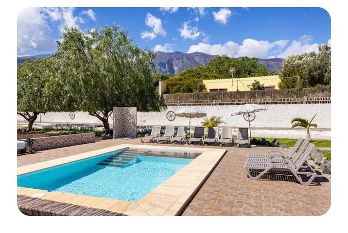 Casa rural para 10 personas, con Balcón y Terraza además de Jardín y Piscina en Arafo - 4