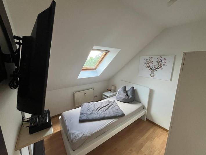 Ferienwohnung für 3 Personen, mit Ausblick und Garten in Bad Schmiedeberg - 4
