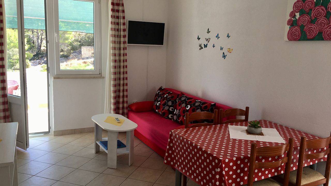 Ganze Ferienwohnung, Ferienwohnung für 4 Personen (45 m²) in Prapatna in Jelsa, Hvar