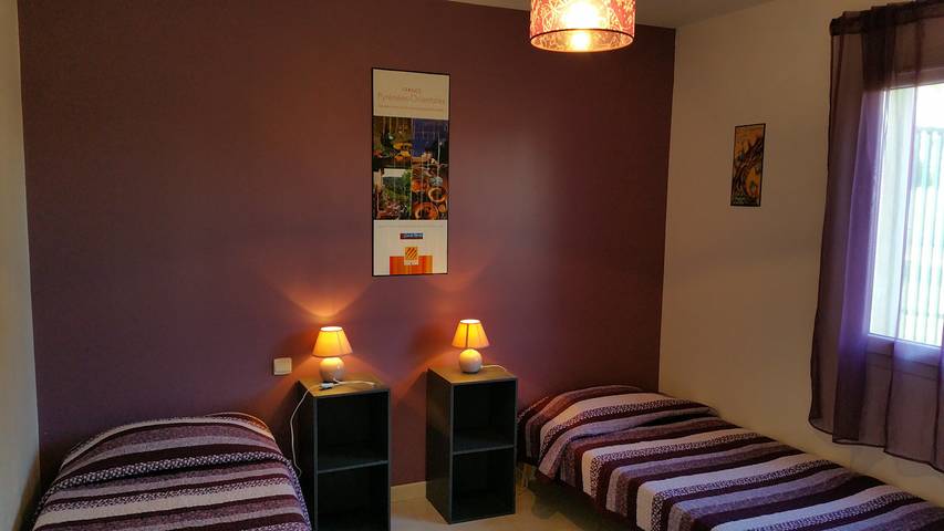 Gîte pour 5 personnes, avec piscine ainsi que jardin et terrasse à Sorède - 4