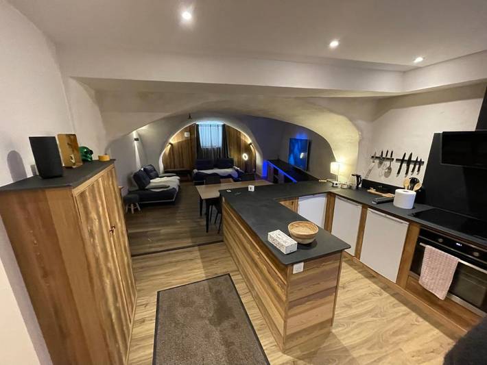 Appartement de vacances pour 4 personnes, avec jardin