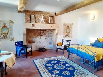 Chambre d’hôte pour 4 personnes, avec jardin à La Réole