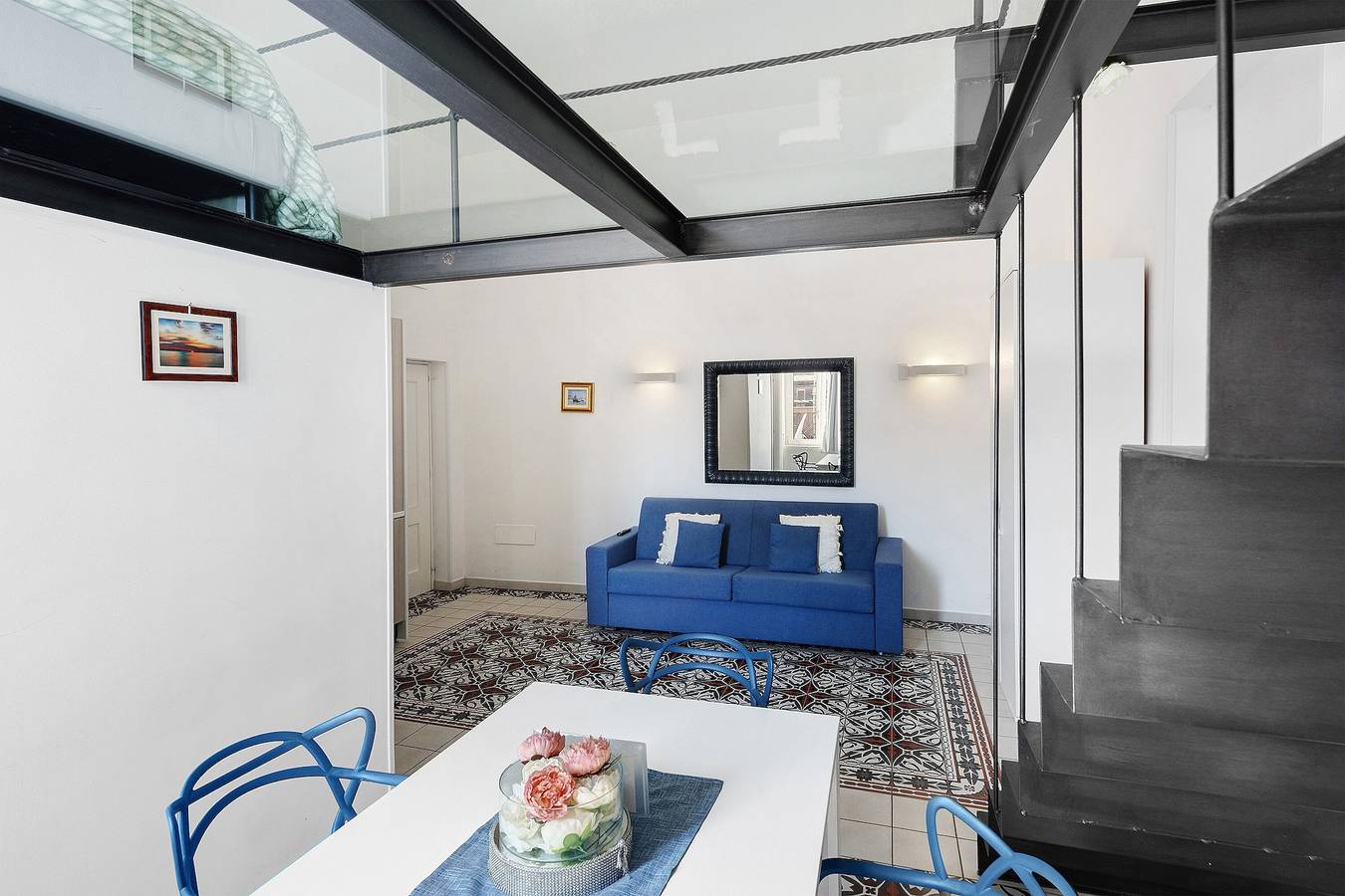 Ganze Wohnung, Apartment 'La Sentinella' mit Bergblick, Wlan und Klimaanlage in Castellammare di Stabia, Neapel Provinz