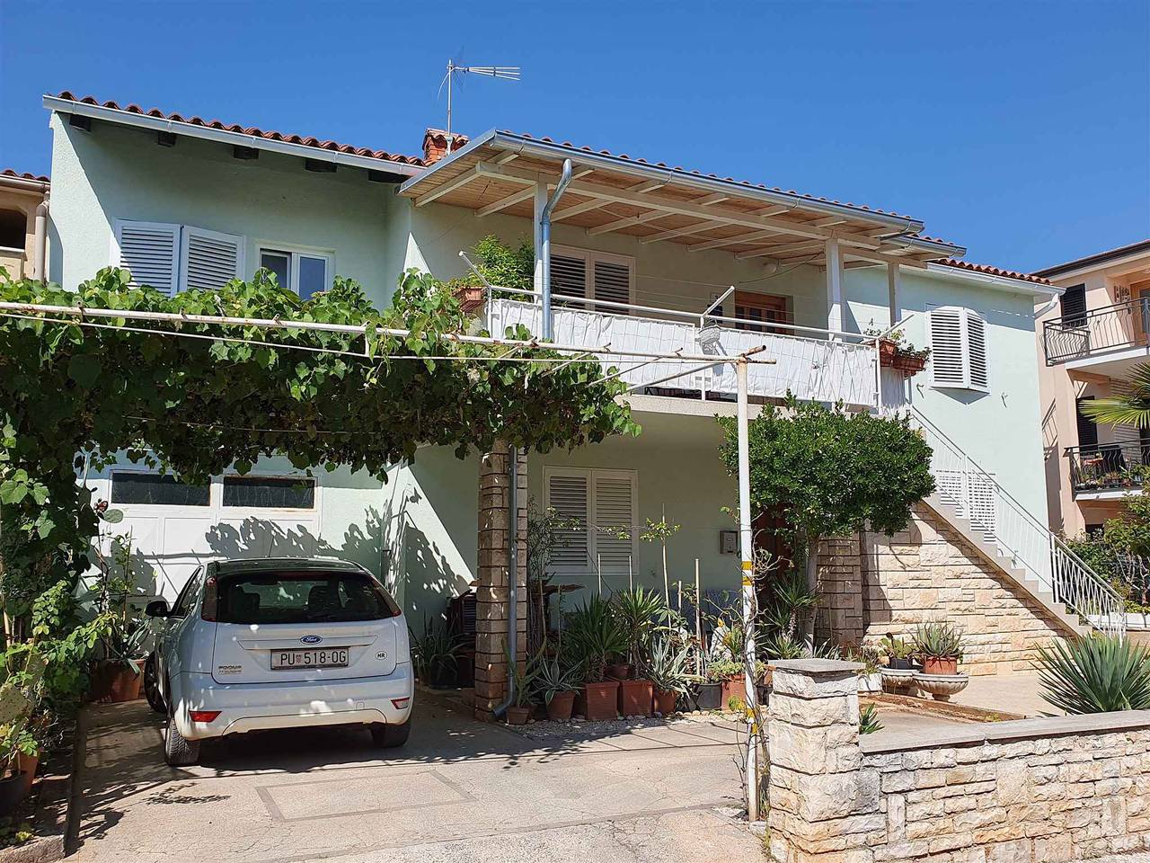 Cały apartament wypoczynkowy, Mieszkanie wakacyjne z balkonem i klimatyzacją  in Novigrad, Umag i okolice
