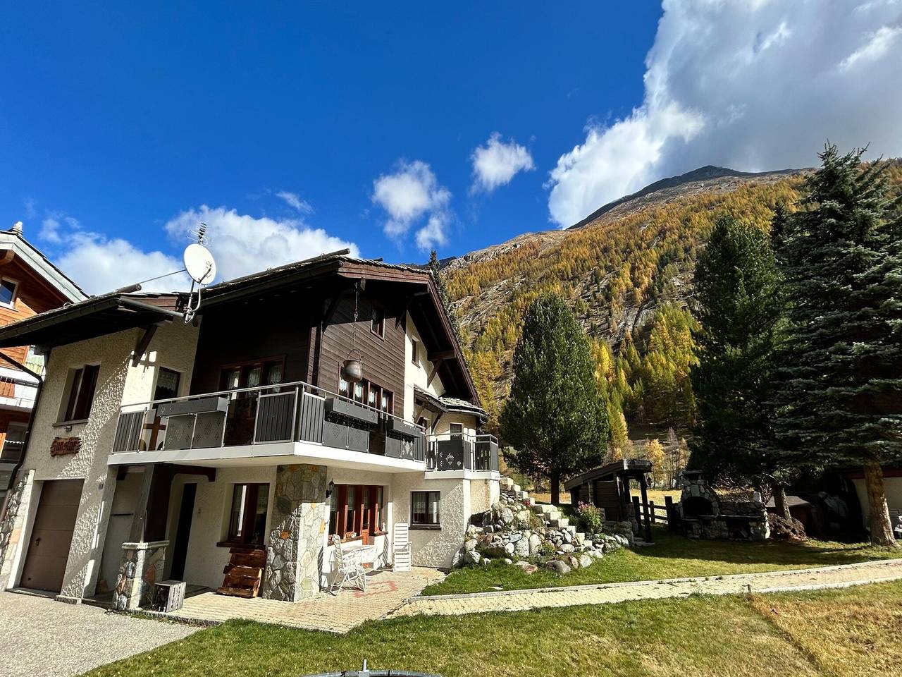 Chalet Stadel: Alpiner Komfort in Saas-Grund, Walliser Alpen