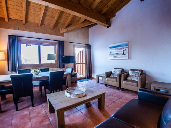 Chalet pour 6 personnes, avec balcon/terrasse à Saint-François-Longchamp - 2