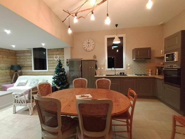 Location de vacances pour 6 personnes, avec vue et jardin, animaux acceptés à Saint-Ouen-du-Breuil