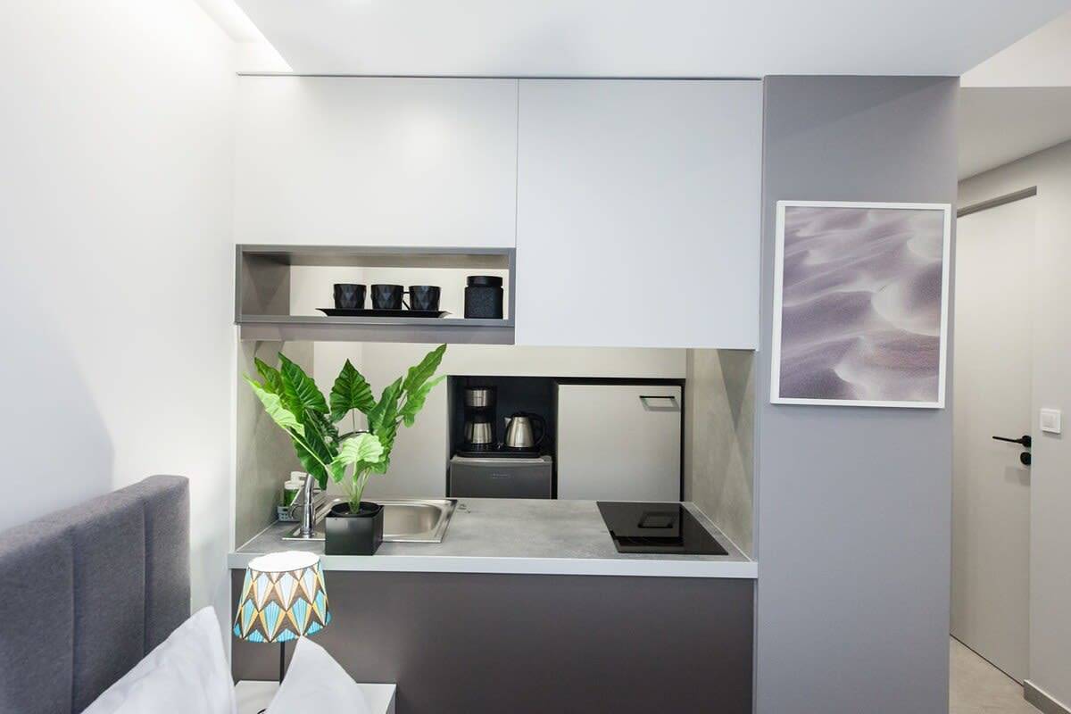 Estudio entero, Stylish New Studio by the Hilton District in Sección central de Atenas, Atenas