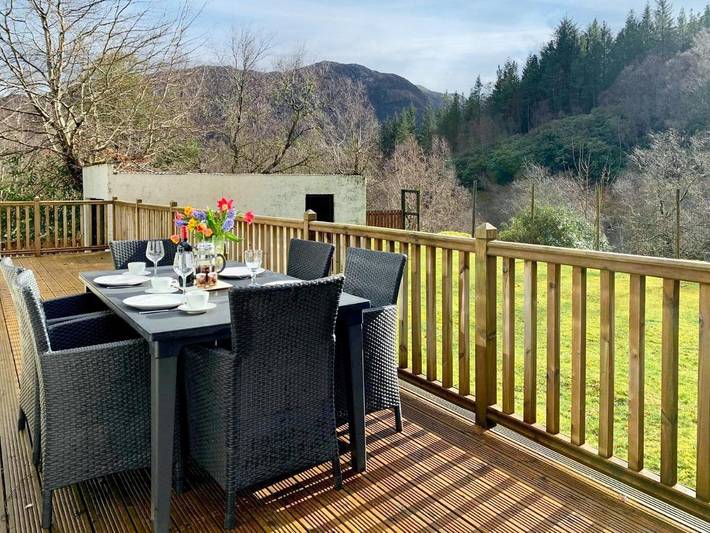 Location de vacances pour 6 personnes, avec jardin dans Glenfinnan