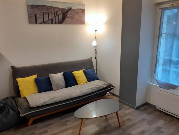 Vakantiewoning voor 2 personen, met terras in Dieppe