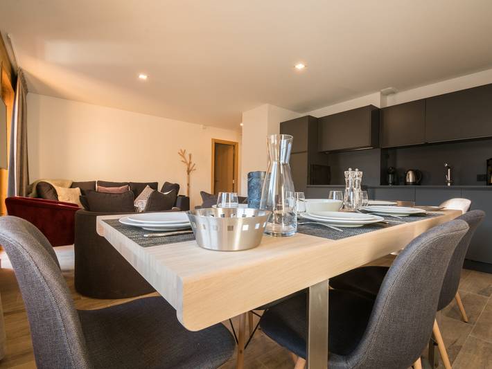 Chalet pour 6 personnes, avec terrasse, adapté aux familles à Praz-sur-Arly - 2