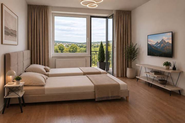 Ferienwohnung für 4 Personen, mit Balkon, mit Haustier - 1