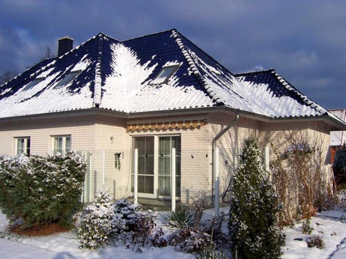 Ferienwohnung für 4 Personen, mit Terrasse und Garten in Groß Mohrdorf