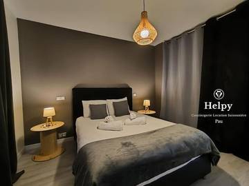 Gîte pour 4 personnes, avec jardin et balcon à Billère