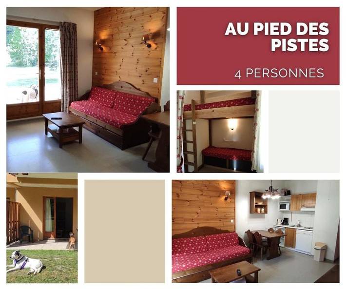 Gîte pour 4 personnes, avec balcon et vue dans Station De Ski Pelvoux Vallouise - 3