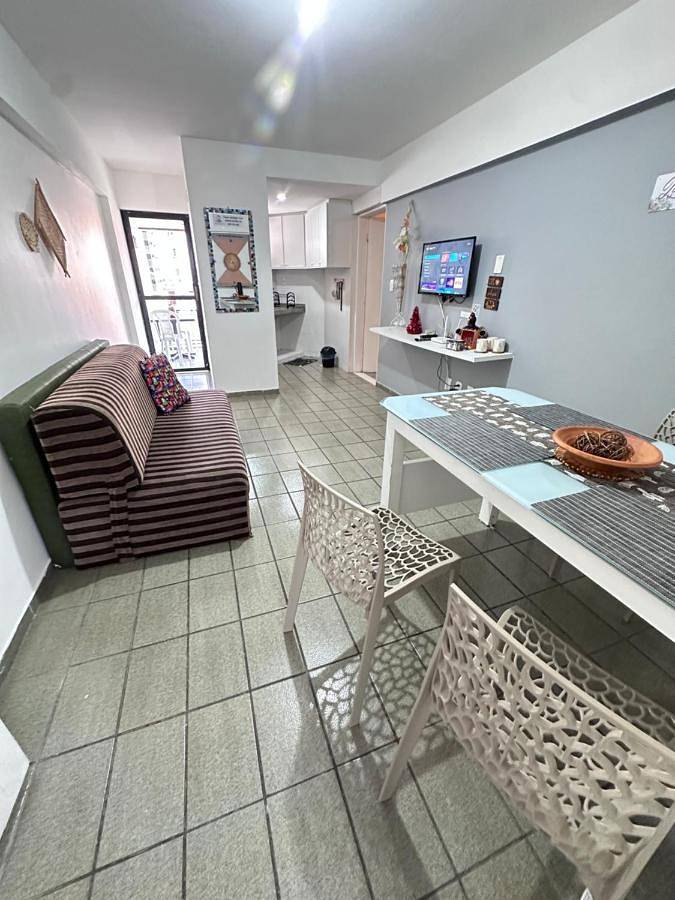 Casas e apartamentos de temporada para 5 pessoas, com balcão e vista e ainda piscina em Pajuçara