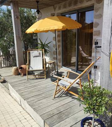 Chambre d’hôte pour 2 personnes, avec jardin et terrasse à L'Île-d'Olonne