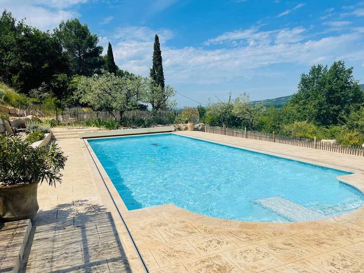 Gîte pour 4 personnes, avec jardin ainsi que piscine et terrasse à Mirabel-aux-Baronnies - 2