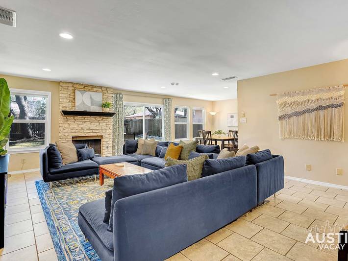 Vacation house for 6 people, with yard and balcony in Austin (TX)