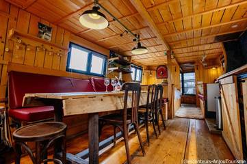 Bateau pour 3 personnes, avec terrasse et vue dans les Pays de la Loire