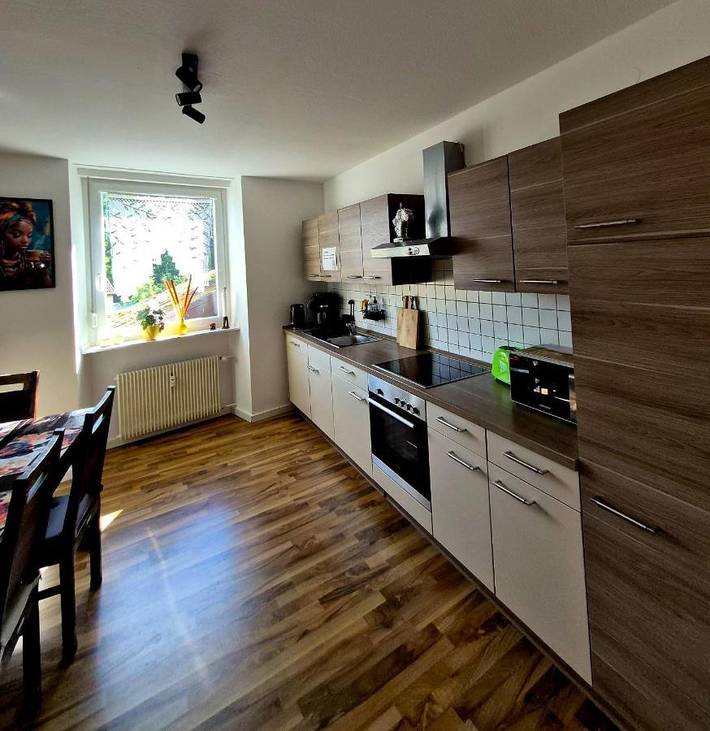 Ferienwohnung für 6 Personen, mit Balkon und Terrasse sowie Ausblick in Münnerstadt - 4
