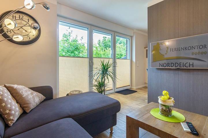 Ferienwohnung für 3 Personen, mit Terrasse in Norddeich