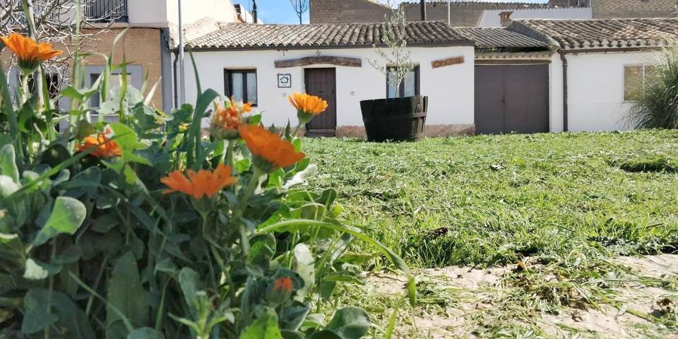 Maison de vacances pour 6 personnes, avec Terrasse ainsi que Jardin et Vue dans Sofuentes