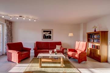 Ferienwohnung für 3 Personen, mit Terrasse und Balkon/Terrasse in Büsumer Deichhausen