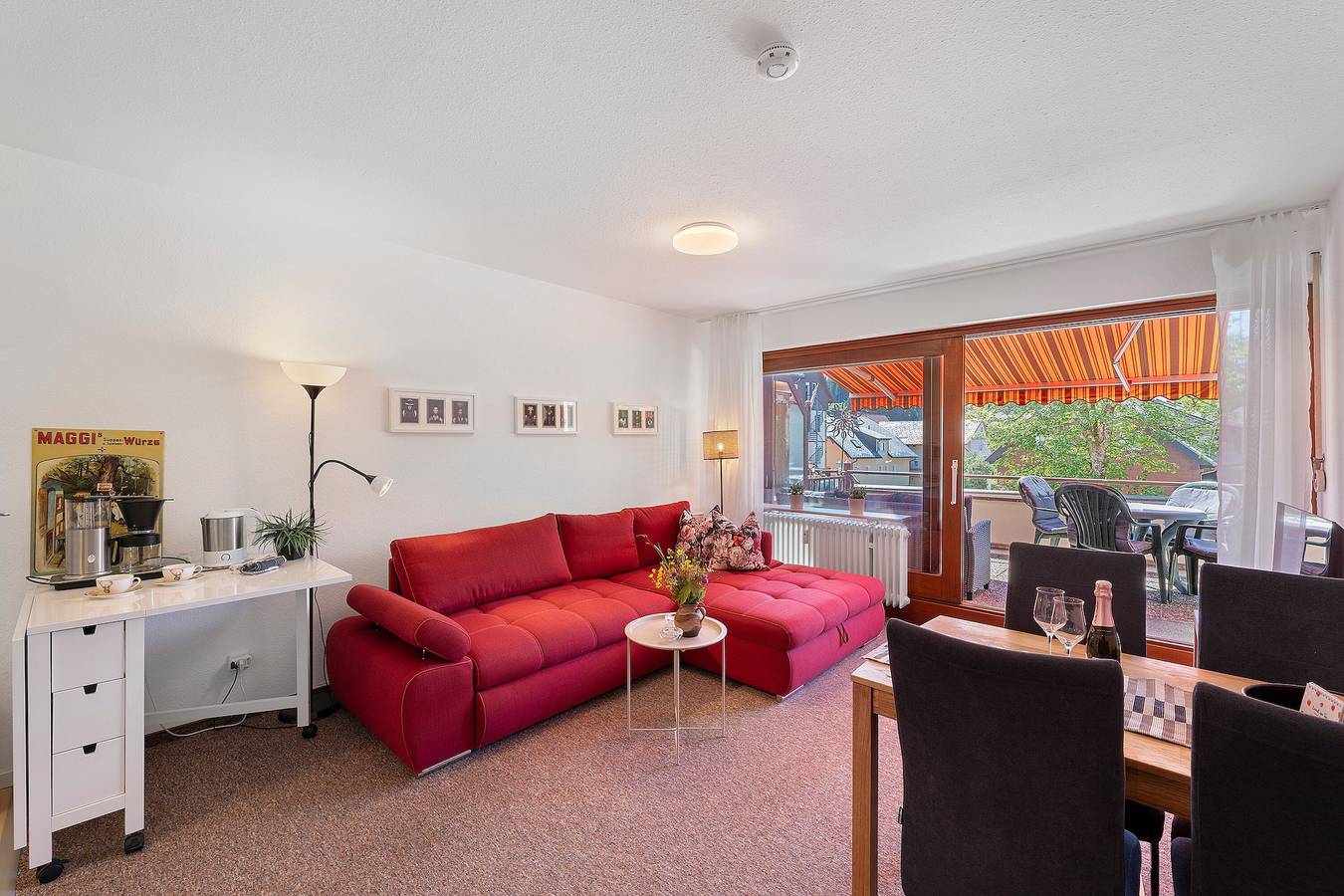 Ganze Wohnung, Ferienwohnung 'Schwarzwald Residenz Hirschen' mit Bergblick, Balkon und Wi-Fi in Schönwald, Südschwarzwald
