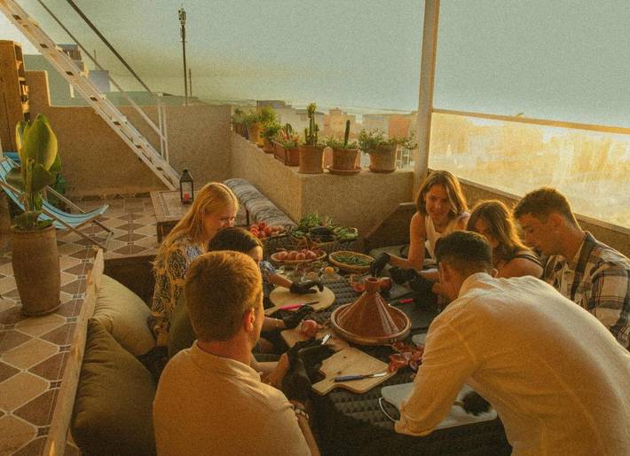 Maison d’hôte pour 2 personnes, avec vue et terrasse dans Aftas Imsouane - 4